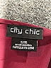 City Chic 100% Polyester Burgundy Cocktail Dress Size 16 - photo 7
