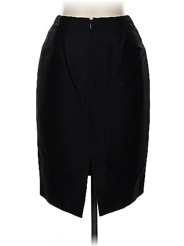 Linda Allard Ellen Tracy Silk Skirt (view 2)