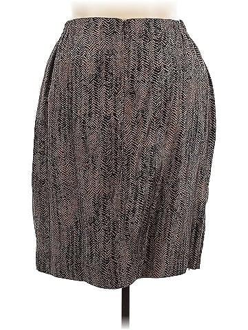 Valerie Stevens Silk Skirt (view 2)
