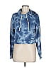 ALTERNATIVE Tie-dye Blue Pullover Hoodie Size M - photo 1