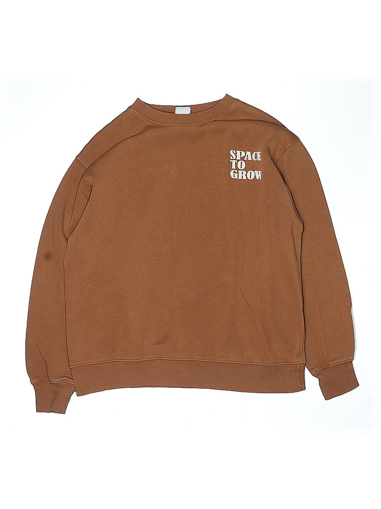 Zara Brown Orange Sweatshirt Size 13 (big kids) - photo 1