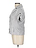 Akris Punto Silver Short Sleeve Blouse Size 10 - photo 5