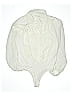 Eva Mendes by New York & Company Ivory Long Sleeve Blouse Size S - photo 1