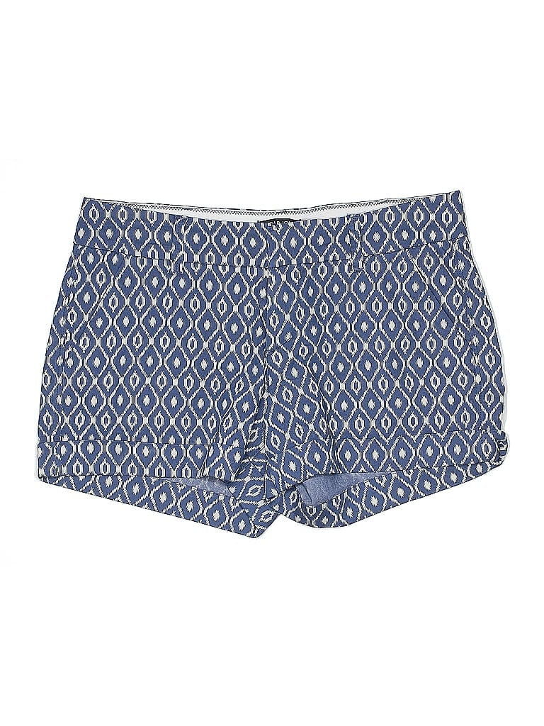 Dear John Chevron-herringbone Blue Shorts Size 30 waist - photo 1