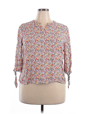 Jones & Co 3/4 Sleeve Blouse (view 1)