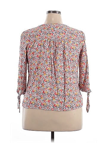 Jones & Co 3/4 Sleeve Blouse (view 2)