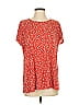 UT for Uniqlo Red Short Sleeve Blouse Size S - photo 1