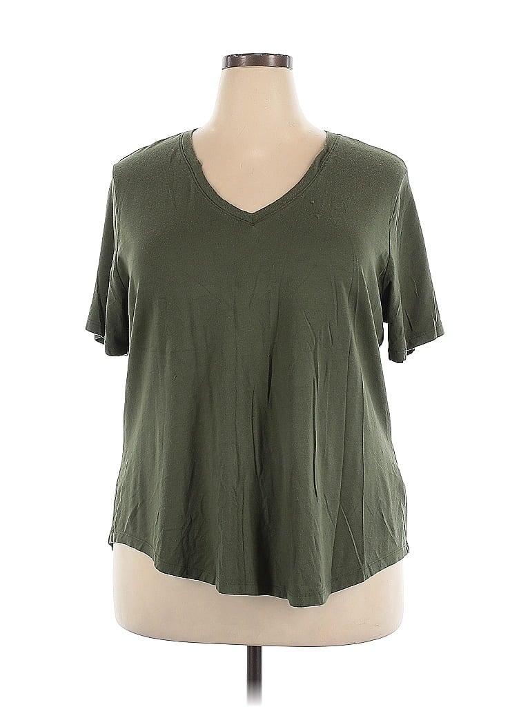 Terra & Sky Green Short Sleeve T-Shirt Size 2X - photo 1