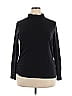 Ann Taylor LOFT Black Long Sleeve Turtleneck Size 2X - photo 1