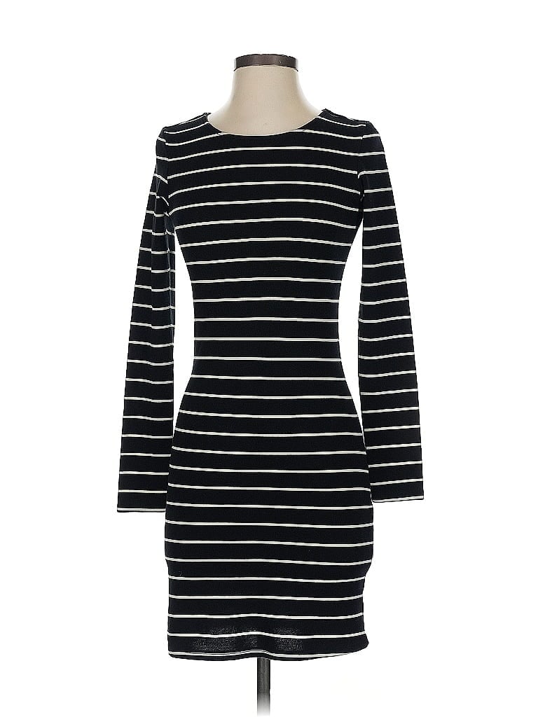 Pre-owned Amuse Society Casual Dress In Black