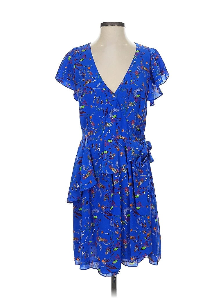 Tanya Taylor 100% Silk Paisley Blue Casual Dress Size 2 - photo 1
