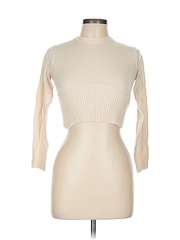 White Fox Pullover Sweater (view 1)