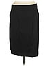 Ellen Tracy Solid Black Casual Skirt Size M - photo 2