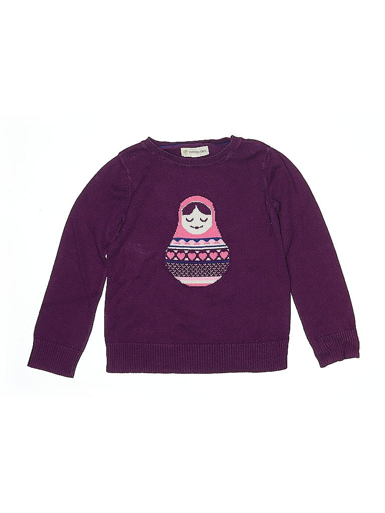 Tucker + Tate Purple Pullover Sweater Size 4 - photo 1