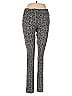 Amanda + Chelsea Houndstooth Gray Casual Pants Size 4 - photo 1