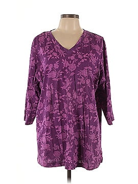 Woman Within 3/4 Sleeve T Shirt
