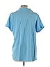 Woman Within Blue Short Sleeve Polo Size 18 - photo 2
