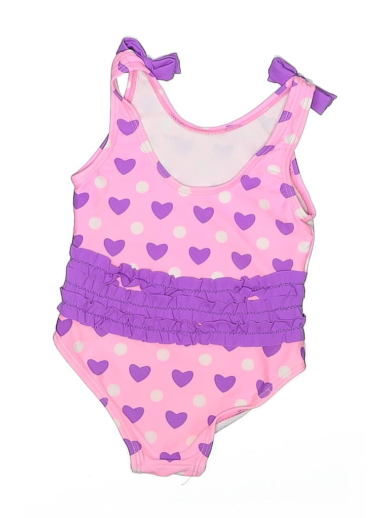Pre-owned George Babies' One Piece Swimsuit In Pink