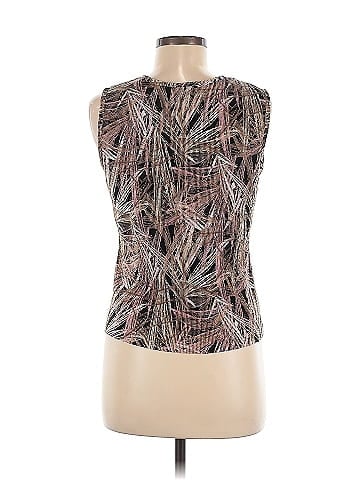 Plisse Sleeveless T-Shirt (view 2)