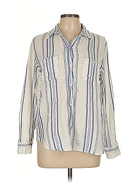 Nili Lotan 3/4 Sleeve Button Down Shirt
