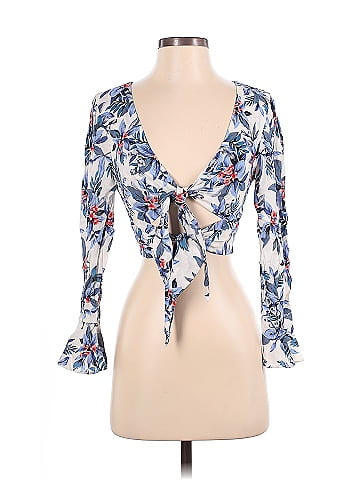 Majorelle 3/4 Sleeve Blouse (view 1)