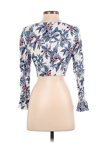 Majorelle 3/4 Sleeve Blouse (view 2)