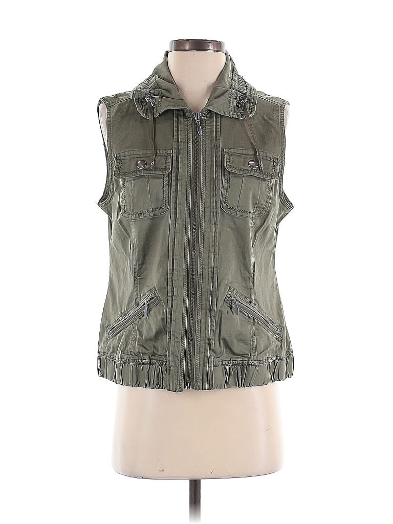 Christopher & Banks Green Vest Size S - photo 1