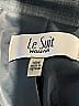 Le Suit Plaid Gray Blazer Size 16 - photo 6