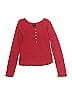 Art Class Red Long Sleeve Henley Size 7 (big kids) - photo 1