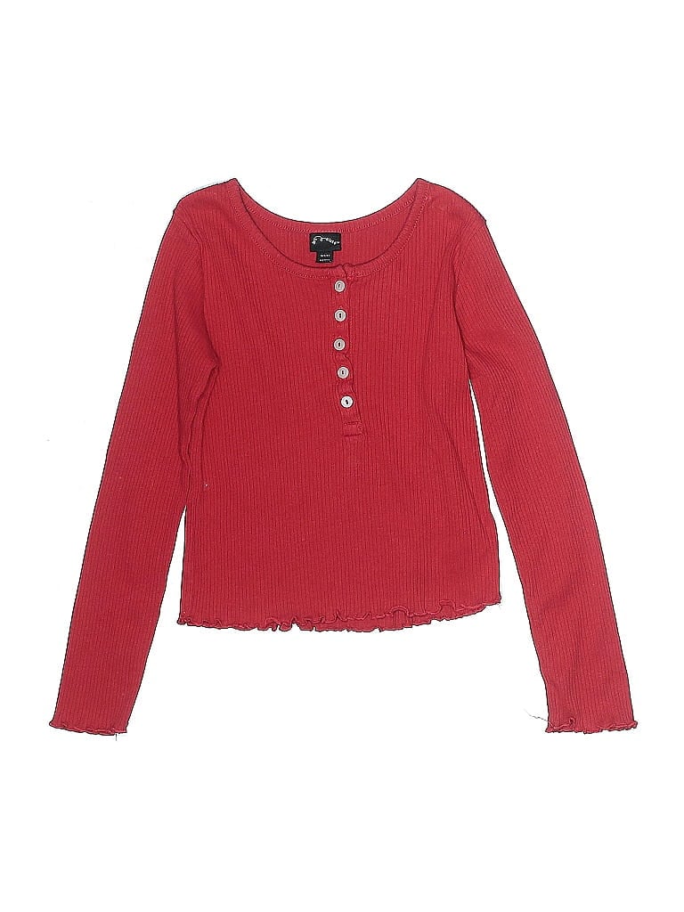 Art Class Red Long Sleeve Henley Size 7 (big kids) - photo 1
