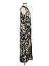 Jones Studio Paisley Gold Tan Cocktail Dress Size M - photo 4