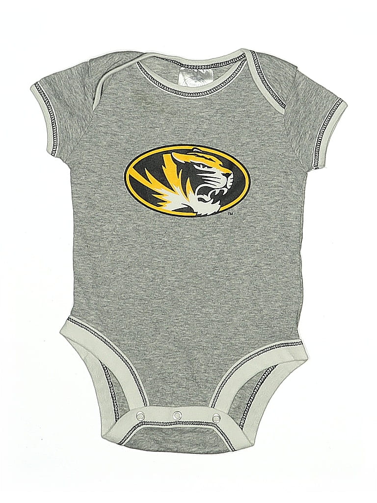 Threads Gray Short Sleeve Onesie Size 3-6 mo - photo 1