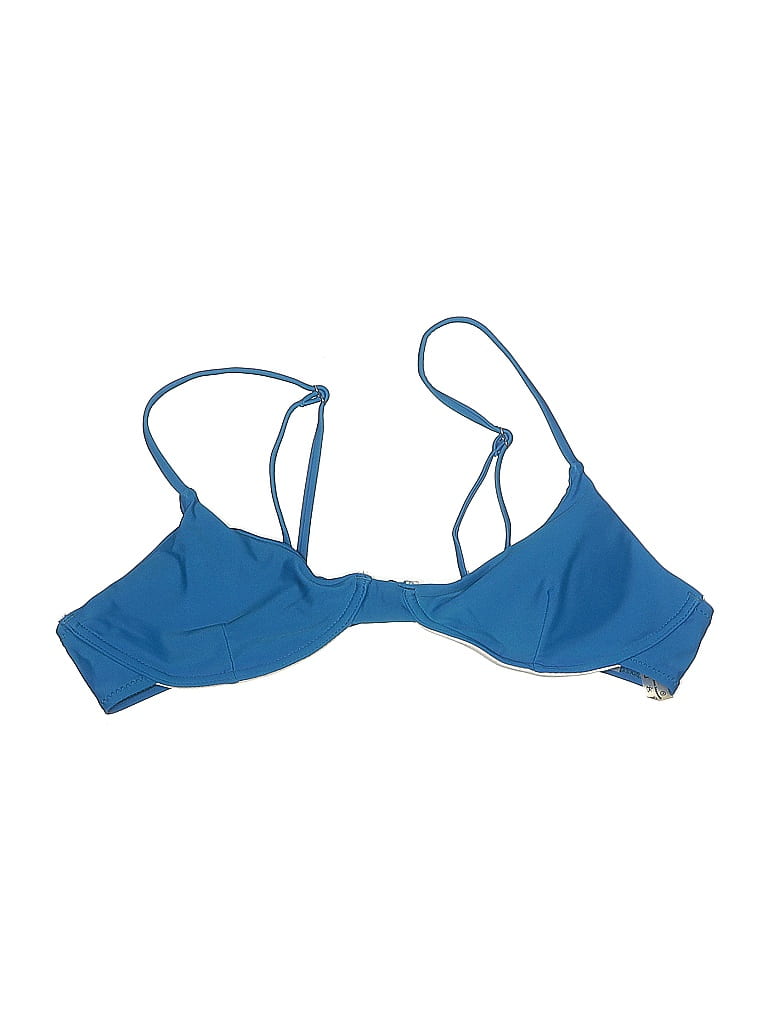 Zaful Blue Swimsuit Top Size 8 - photo 1