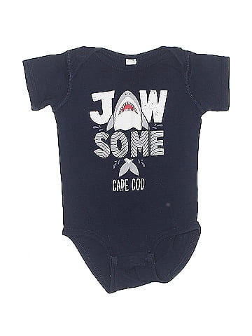 Soft As A Grape Short Sleeve Onesie (view 1)