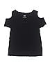 Justice Black Short Sleeve Top Size 14 (big kids) - photo 1