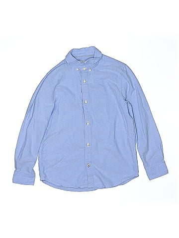 Zara Kids Long Sleeve Button-Down Shirt (view 1)