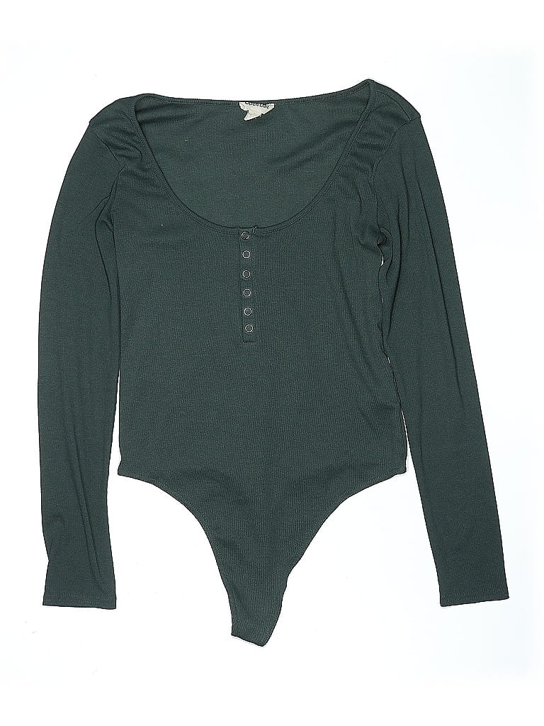 Open Edit Green Bodysuit Size L - photo 1