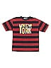 Zara Kids Stripes Red Short Sleeve T-Shirt Size 9 - photo 1