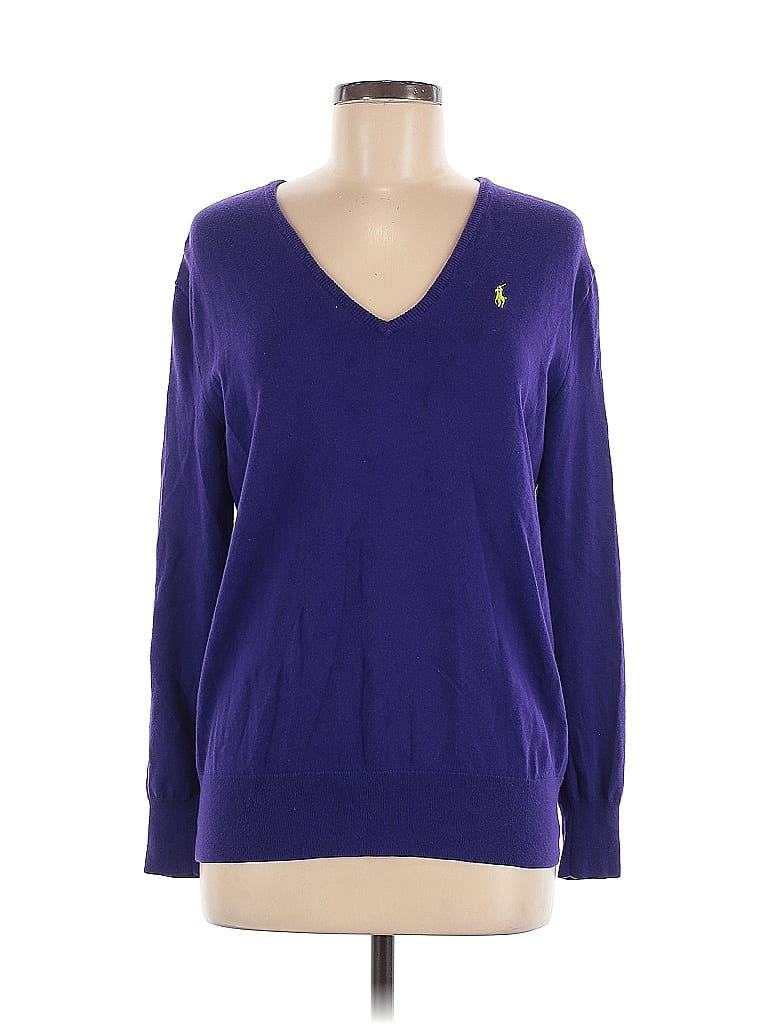 Ralph Lauren Sport Purple Pullover Sweater Size M - photo 1