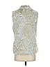 Jack by BB Dakota Silver Faux Fur Vest Size S - photo 2