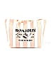 Sézane 100% Cotton Stripes Ivory Pink Tote One size - photo 1