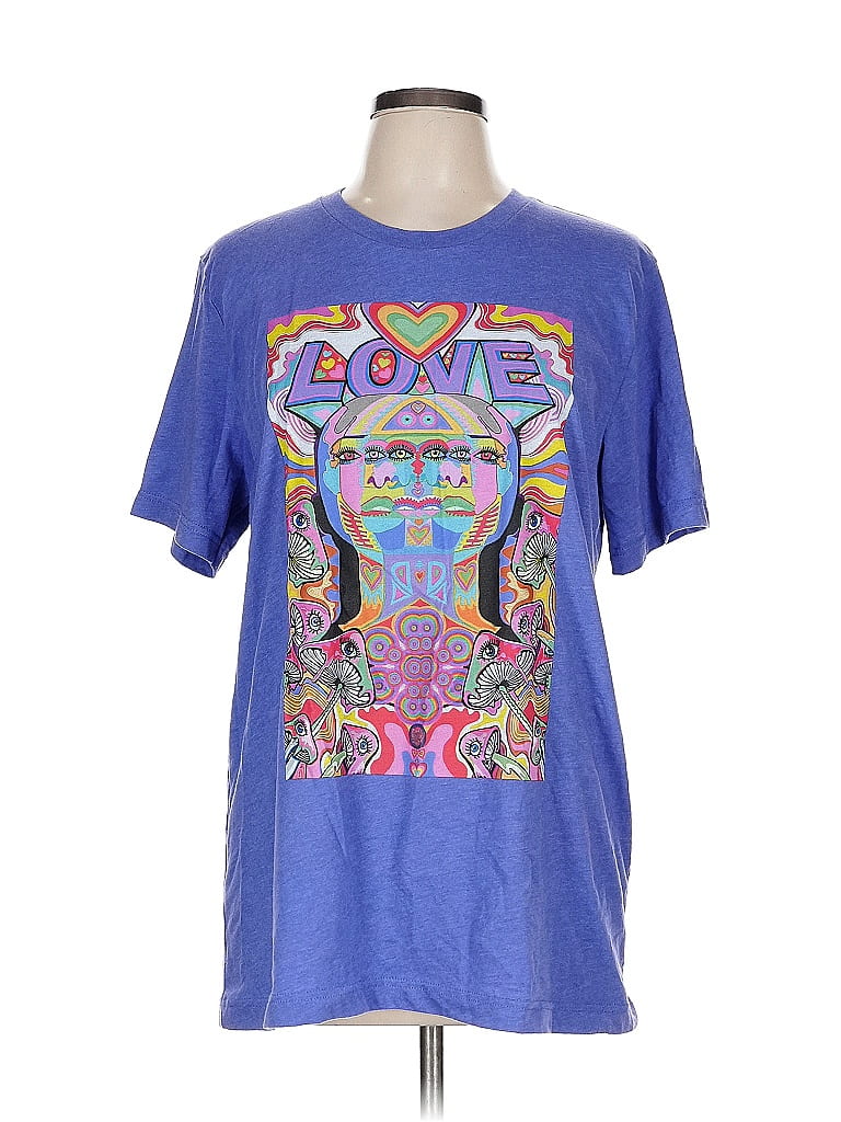 Canvas Blue Short Sleeve T-Shirt Size L - photo 1