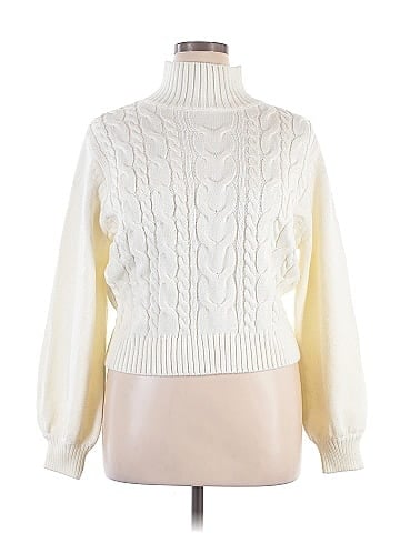Gabrielle Union New York and Company Turtleneck Sweater (view 1)