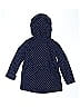 Gymboree 100% Cotton Polka Dots Blue Raincoat Size 5T - photo 2