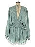 Storia 100% Polyester Teal Romper Size M - photo 2