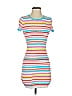 Solid & Striped Stripes Orange Casual Dress Size S - photo 1