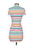 Solid & Striped Stripes Orange Casual Dress Size S - photo 2