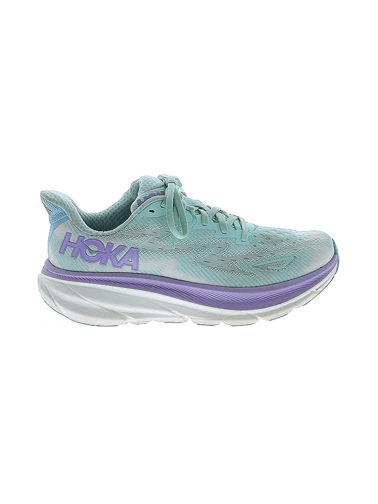 Hoka One One Teal Green Sneakers Size 8 1/2 - photo 1