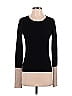Naadam Color Block Black Wool Pullover Sweater Size XS - photo 1