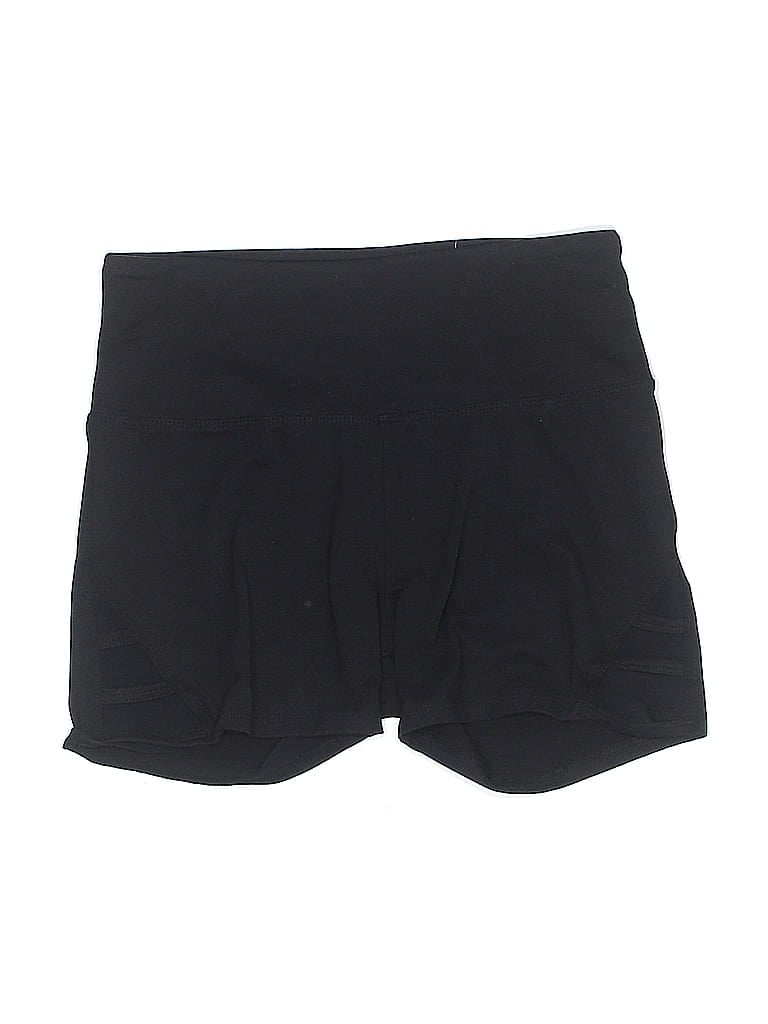 Marika Solid Black Athletic Shorts Size M - photo 1
